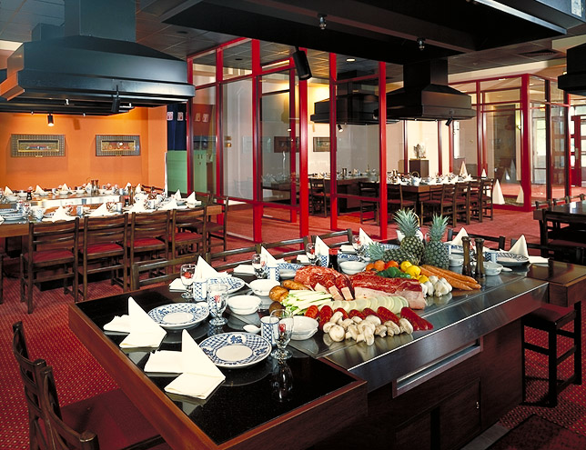 Achitectural Interior image Benihanna Restaurant