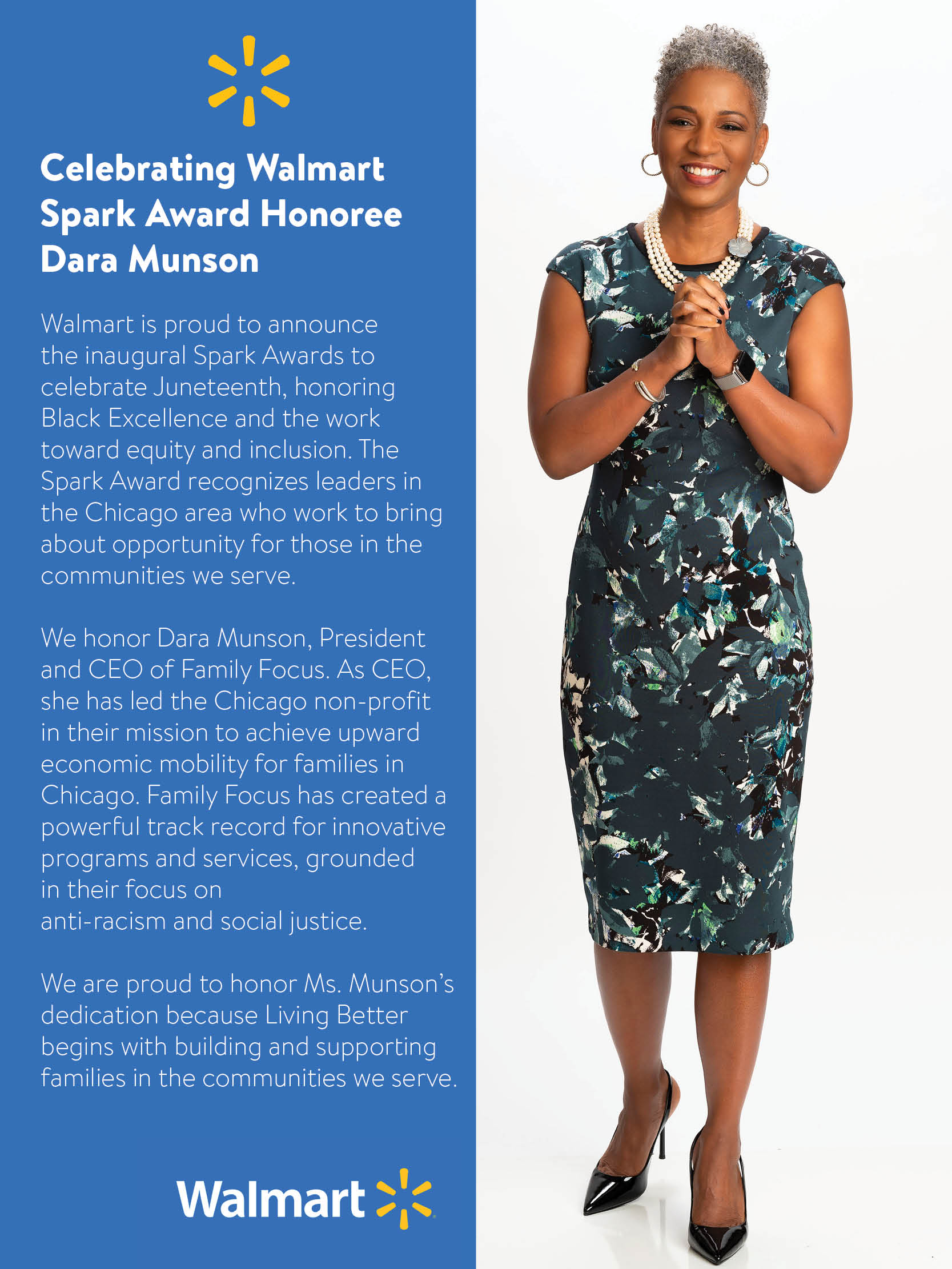 Walmart Sparks Awardee Dara Munson
