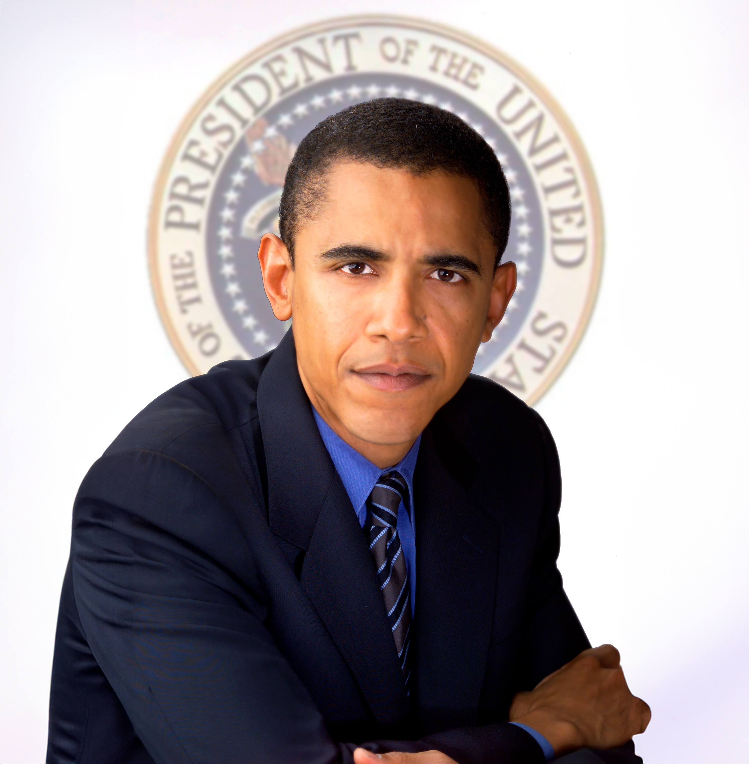 President Barack Obama Profile Portrait