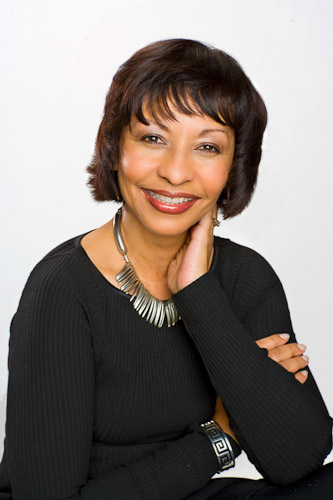 Black Woman Profile Portrait