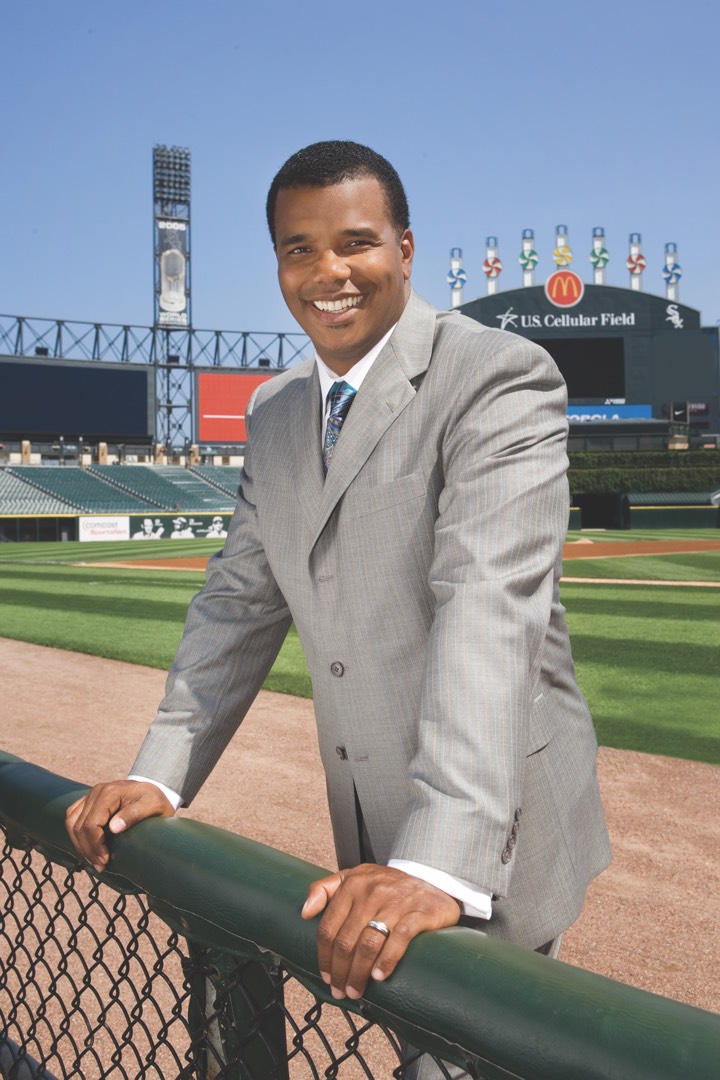 Black Man Profile Portrait